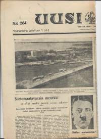 Uusi Aura  1.10.  1934   sanomalehti / Hitler naimisiin