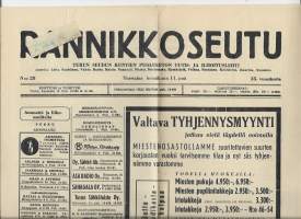 Rannikkoseutu 11.7.  1967  Lieto Paattinen Vahto Raisio Naantali Masku Merimasku Rymättylä, Velkua Parainen Kakskerta Kaarina Kuusisto