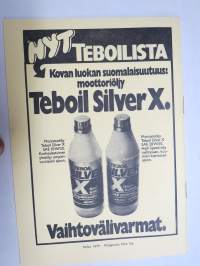 Sadan auton ajot 21.4.1979 Artukaisten lentokentällä -käsiohjelma -program booklet