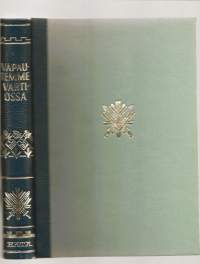 Vapautemme vartiossa : kuvateos suojeluskuntajärjestöstä vv. 1917-1944KirjaKarilas, Tauno ; Lagus, Julius ; Raikkala, Hanne