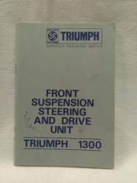 Triumph 1300 Front Suspension Steering And Drive Unit