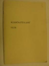 Kuvataiteilijat 1926