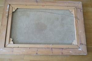Irja Soini,&quot;kukkia&quot; öljyvärimaalaus kankaalle  50x79 cm /
