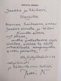 Sinusta erossa : kiinalaisia kansanlauluja ja -runoja kahdentuhannen vuoden takaa (signeerattu, tekijän omiste)
