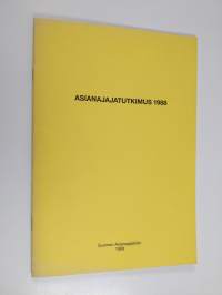 Asianajajatutkimus 1988