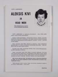 Aleksis Kivi ja Veijo Meri : erään elämäkerran ja muunkin nykykirjallisuuden suursiivousta