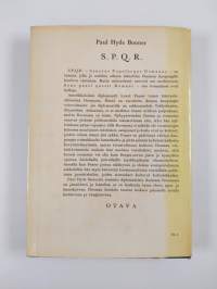 S.P.Q.R. : romaani nykypäivien Roomasta