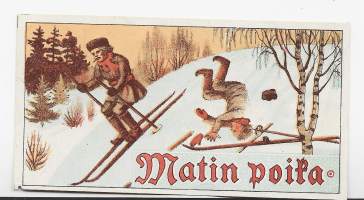 Matin poika -  tupakkaetiketti
