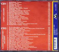 CD - Joulun juhlalevy - Sävelmä joka vuodelle.  40 jouluista raitaa., 2 CD. VLCD-1236D, 2009.  Katso kappaleet alta/kuvista.