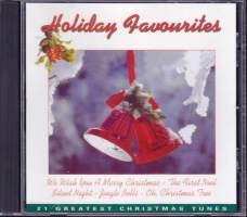 CD - Holiday Favourites - 21 Greatest Christmas Tunes . AK 10541 MCPS, 1999.  Katso kappaleet alta/kuvista.