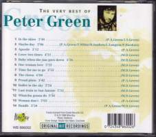 CD - The Very Best of Peter Green, 1998. WB 886002.  Katso kappaleet alta/kuvista.