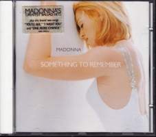 CD - Madonna - Something to Remember, 1995. Madonna&#039;s Greatest Ballad Hits. Maverick 9362-46100-2.  Katso kappaleet alta/kuvista.