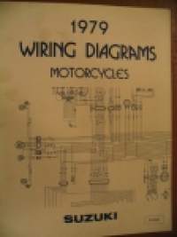 Suzuki 1979 Motor cycles wiring diagram