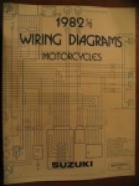 Suzuki Motorcycles 1982 1/2 Wiring Diagrams 