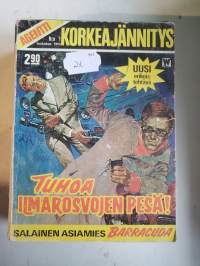 Agentti korkeajännitys 1/1973 tuhoa ilmarosvojen pesä!