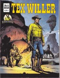 Tex Willer 2018 N:o 2 Kasvoton meskalero.