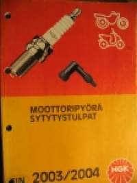 NGK Sytytystulpat 2003-2004 Moottoripyörät