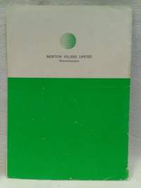 Replacement Parts Norton Villiers C-20, C-25 industrial engines