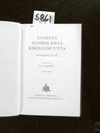 Uusinta suomalaista kirjallisuutta : (Lukemisto II)
