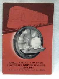 Einbau, wartung und ausbau ungeteilter SKF-rollenlagerachsbuchsen mit einem Pendelrollenlager auf Abziehhülse