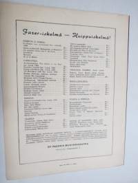 Aaveratsastajat - Riders in the Sky - Spökryttarna -nuotit (yhteen kappaleeseen)