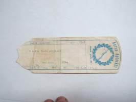 Auran Apteekki, 1956 -resepti / apteekkisignatuuri