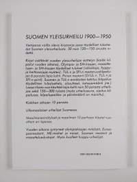 Suomen yleisurheilu 1909