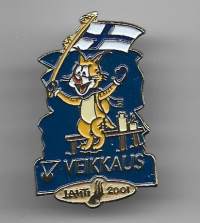 Veikkaus Lahti 2001 - pinssi rintamerkki