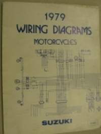 Suzuki Motorcycles 1979 Wiring Diagrams -johdotukset moottoripyöriin