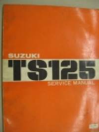 Suzuki TS125 Service Manual -huolto-ohjekirja 