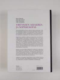 Yrityksen asiakirja- ja sopimusopas