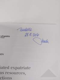 Self-initiated expatriate careers as resources, fit and actions (signeerattu)