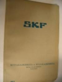 SKF - kuulalaakereita ja rullalaakereita, mitta- ja kuormitustaulukot