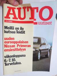 Auto uutiset 1990 nr 3 - Aro-Yhtymä Oy Asiakaslehti (Nissan, Chrysler)
