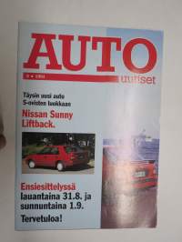 Auto uutiset 1991 nr 3 - Aro-Yhtymä Oy Asiakaslehti (Nissan, Chrysler)