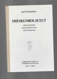 Mieskuorolaulut / Leevi Madetoja - Ylioppilaskunnan Laulajat  1989  -  kirjastopoisto