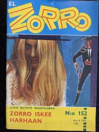 El Zorro 1971 nr 152 - Zorro iskee harhaan