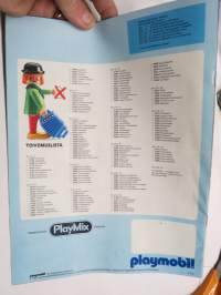 Playmobil 1987-1988 -tuoteluettelo