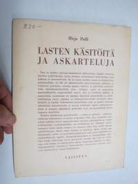 Lasten käsitöitä ja askarteluja