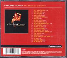 CD Carlene Carter - The Platinum Collection, 2007. WarnerPlatinum 8122-79966-7. Kantrin supertähden Platina-kokoelma. Katso kappaleet/esittäjät alta.