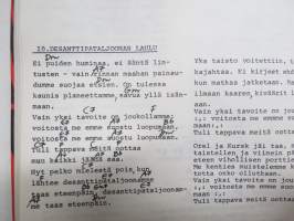 Agitprop lauluvihko - Ohjelmakeskus -kantaaottavia vasemmistolaisia lauluja noin 100 kpl