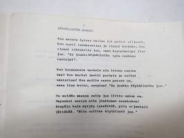 Lauluja työstä ja taistelusta