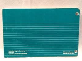 Cummins diesel engines 6C8.3 6CT8.3 6CTA8.3