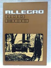 Austin Allegro 1100 1300 Driver&#039;s Handbook