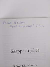 Saappaan jäljet (signeerattu, tekijän omiste)