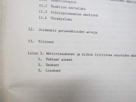 Fysikaalisen kemian suureiden ja yksiköiden symbolit ja terminologia - Finnish manual of symbols and terminology for physicochemical quantities and units