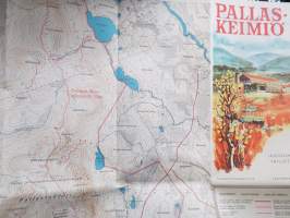 Pallas - Keimiö -ulkoilukartta - friluftskarta