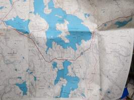 Pallas - Keimiö -ulkoilukartta - friluftskarta