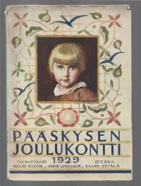 Pääskynen 1929 Pääskysen Joulukontti  Joululehti kansi Martta Wendelin