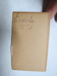 Atelier E.M. Andersen, Wiipuri -visiittikorttivalokuva / cdv / visit card photo
